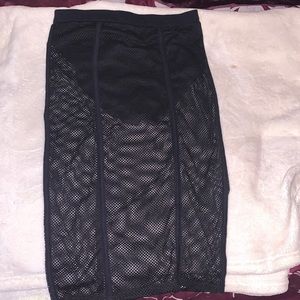 3/$20 Mesh skirt with built in underwear